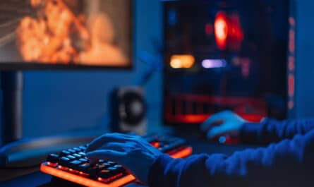 bureau de gamer