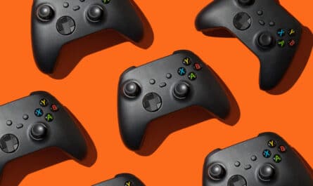 des manettes de xbox