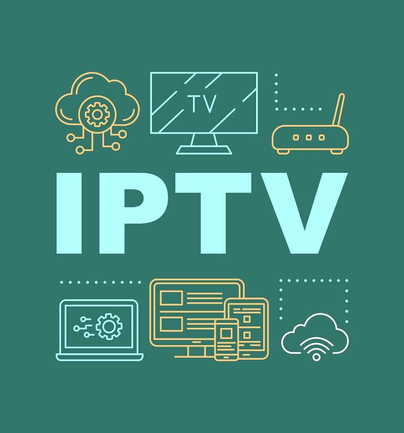 Schéma de fonctionnement IPTV