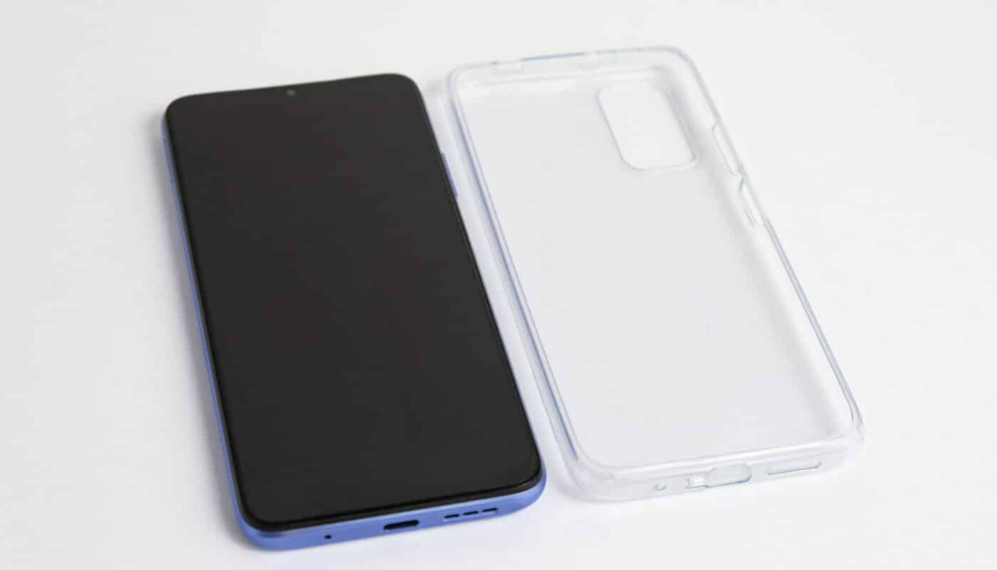 coque transparente pour téléphone