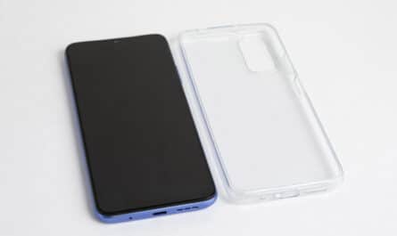 coque transparente pour téléphone