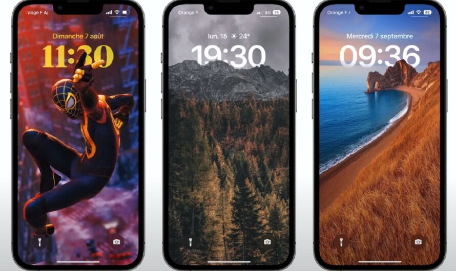 iOS 16 : Comment personnaliser l’écran de verrouillage et d’accueil ?