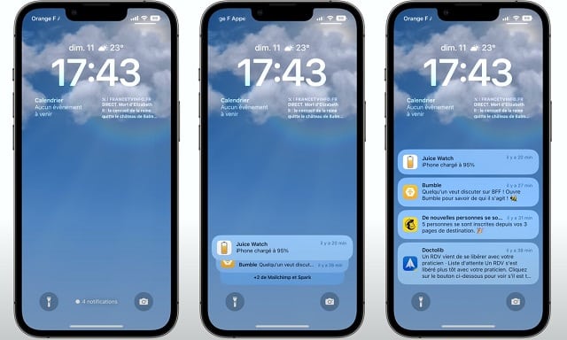  Ecran vérouillé IOS16