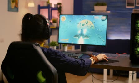 joueur de jeux vidéo