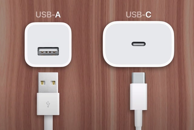 USB A et USB C chargeur pour Iphone