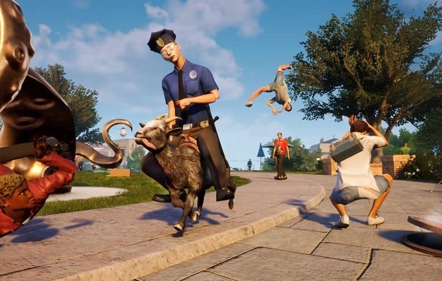 Des leaks de GTA 6 dans le Goat Simulator