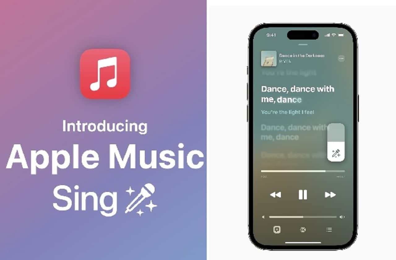 Apple Music Sing l’application qui transforme votre Smartphone en Karaoké