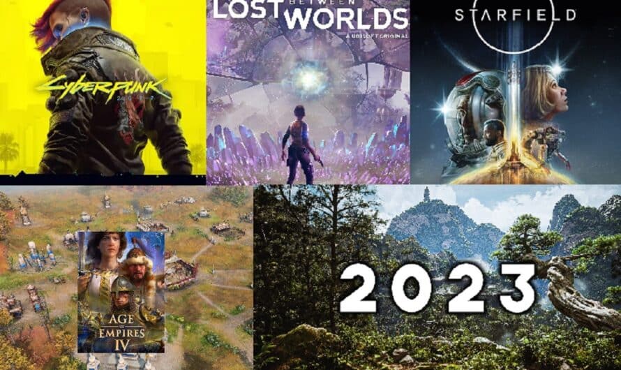 Top 5 des jeux vidéo les plus attendus en 2023