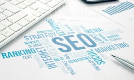 Carte mentale concept de SEO