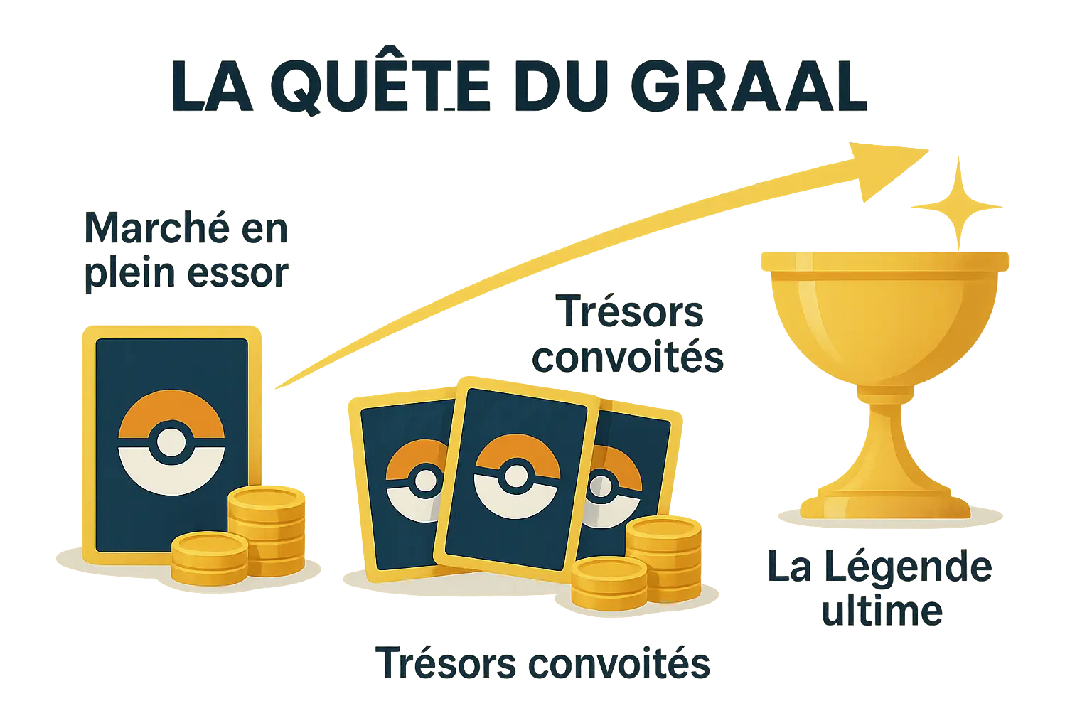 Infographie sur les cartes Pokémon rares