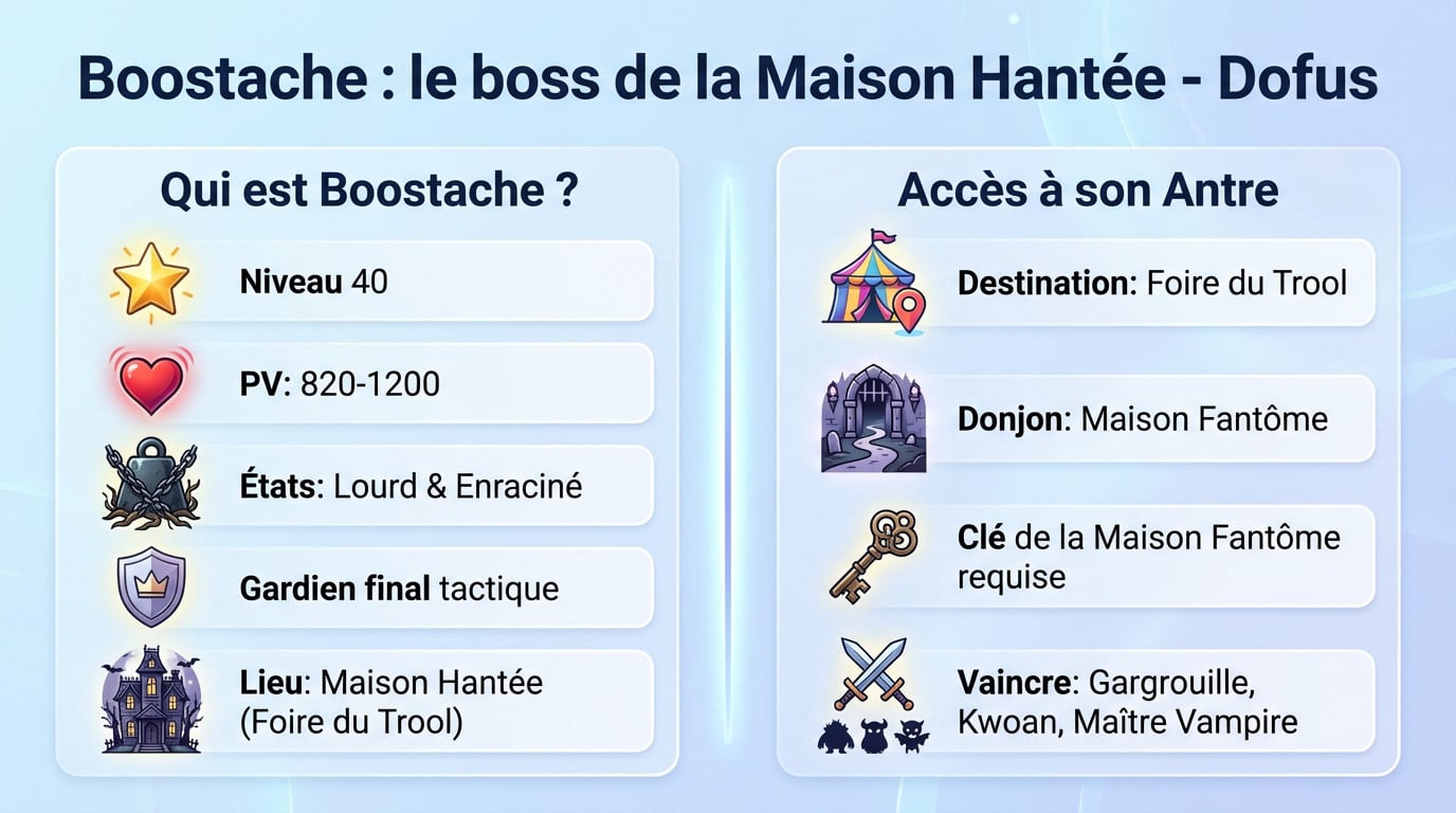 Boostache boss de la Maison Hantée dans Dofus