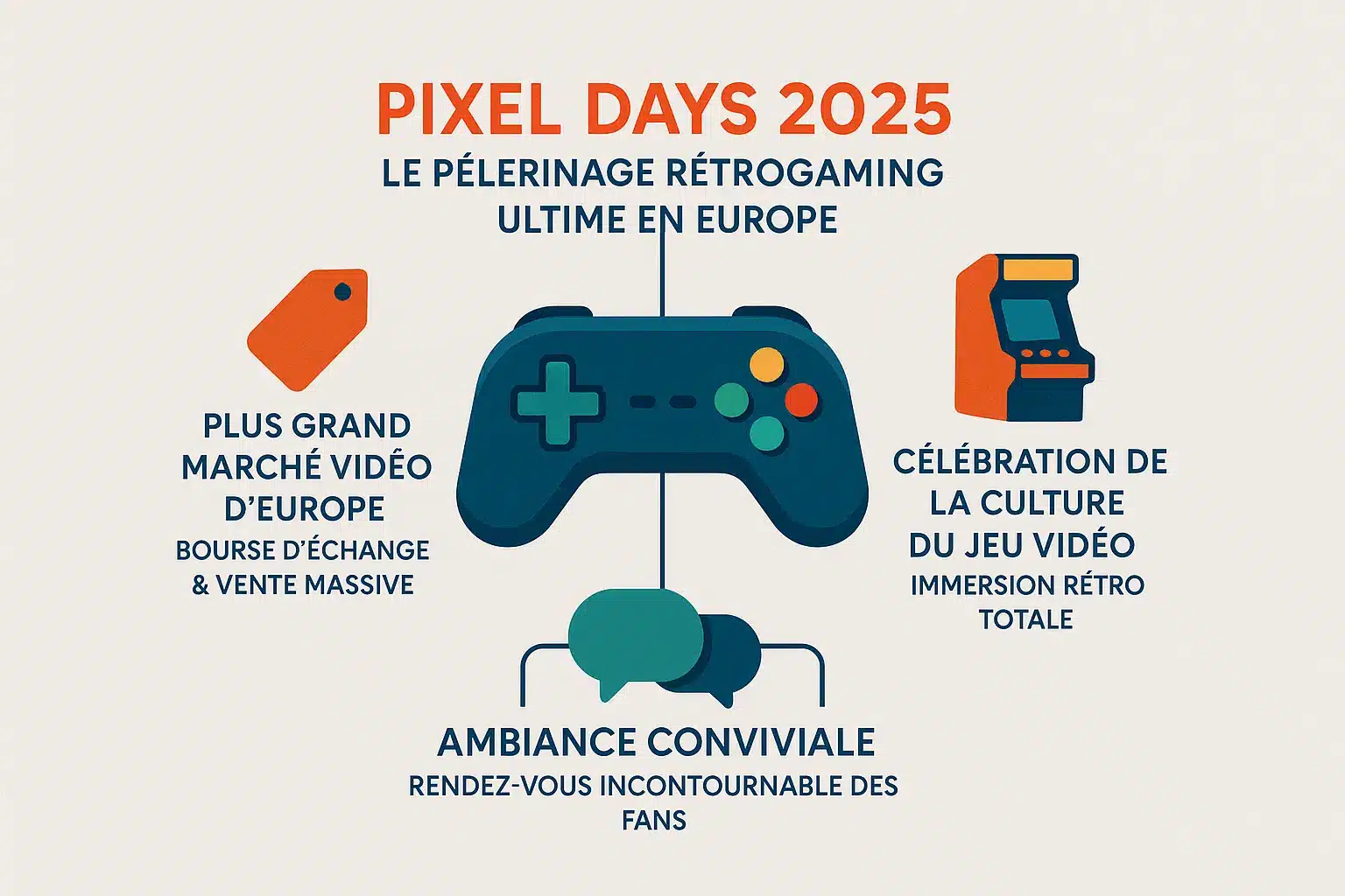 Pixel Days 2025 à Louvexpo : le plus grand événement rétrogaming d'Europe