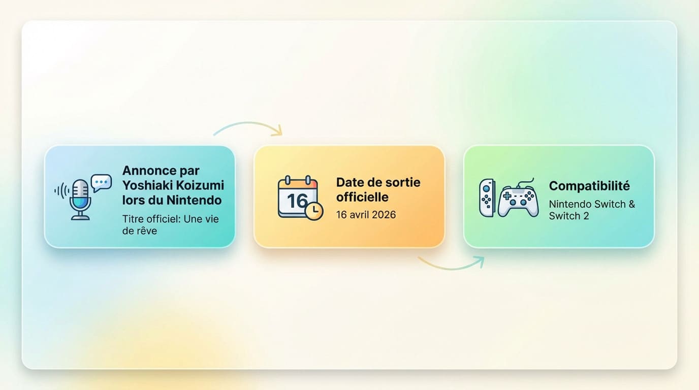 Aperçu officiel de Tomodachi Life Une vie de rêve sur Nintendo Switch