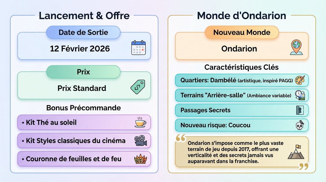 Les Sims 4 <strong>Héritage & Royauté</strong> : aperçu du monde d'Ondarion et des nouvelles intrigues royales