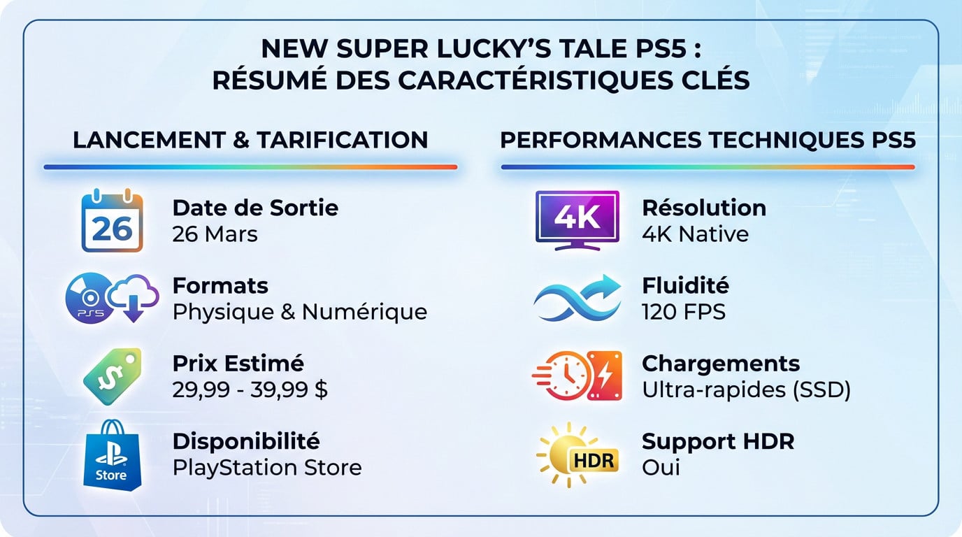 Le renard Lucky bondissant dans New Super Lucky's Tale sur PS5