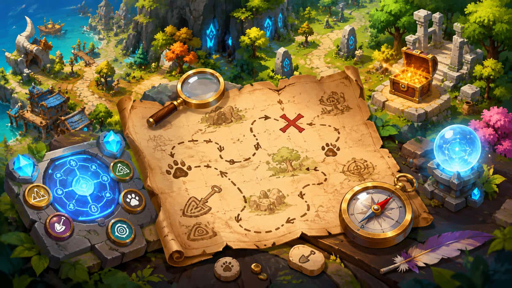 Chasse aux trésor Dofus