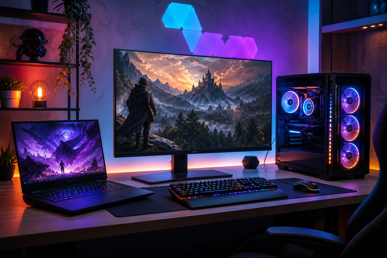Configuration gaming PC portable et fixe pour 2026