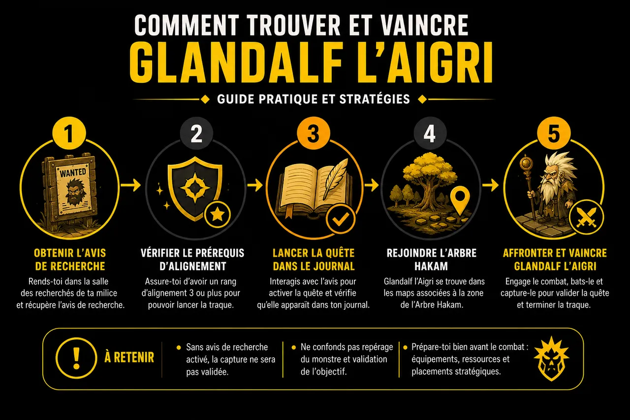 Qui est Glandalf l'Aigri dans l'univers de Dofus? , Comment trouver et vaincre Glandalf l'Aigri? Guide pratique et stratégies