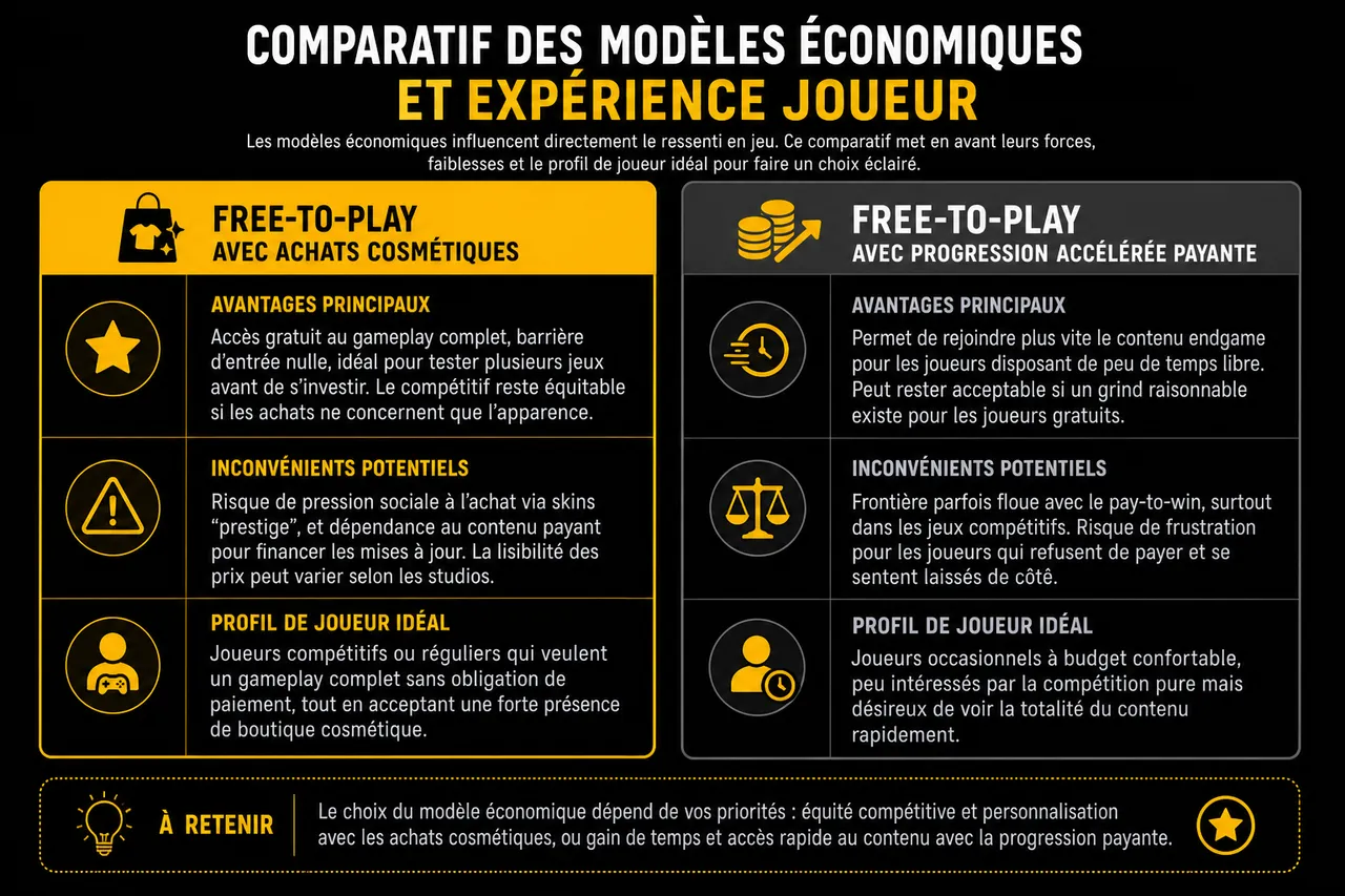Jeux sur mobile pour gamers exigeants, comment trouver les vrais bons titres? , Comparatif des modèles économiques et expérience joueur