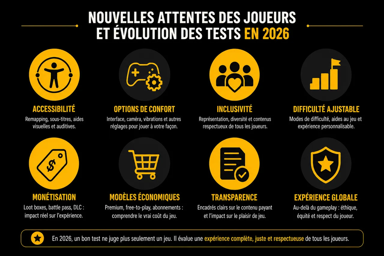 Tests de jeux vidéo et comment lire les critiques (et savoir si un jeu est fait pour vous)? , Nouvelles attentes des joueurs et évolution des tests en 2026