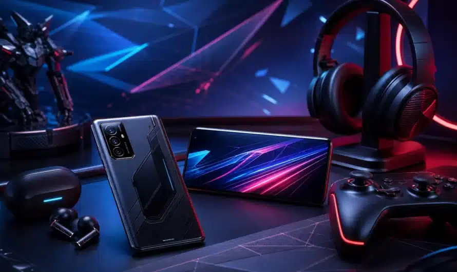 Jeux mobiles pour gamers exigeants avec écran et manette sophistiqués