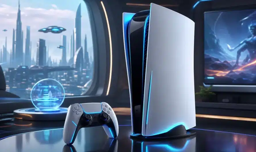 Console Nintendo Switch 2 avec design futuriste en 2026