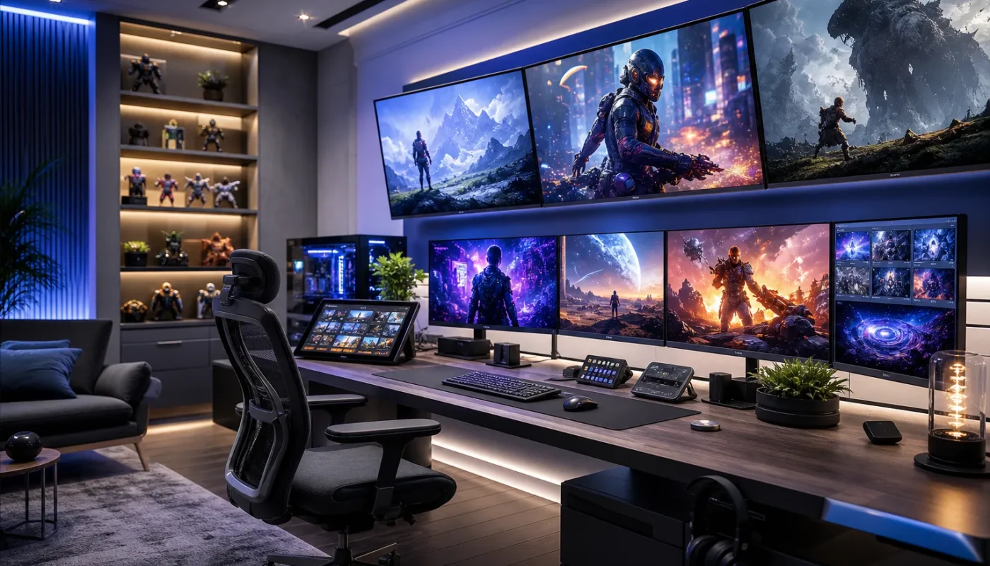 Plateforme d'actualités jeux vidéo en 2026 avec contenu numérique