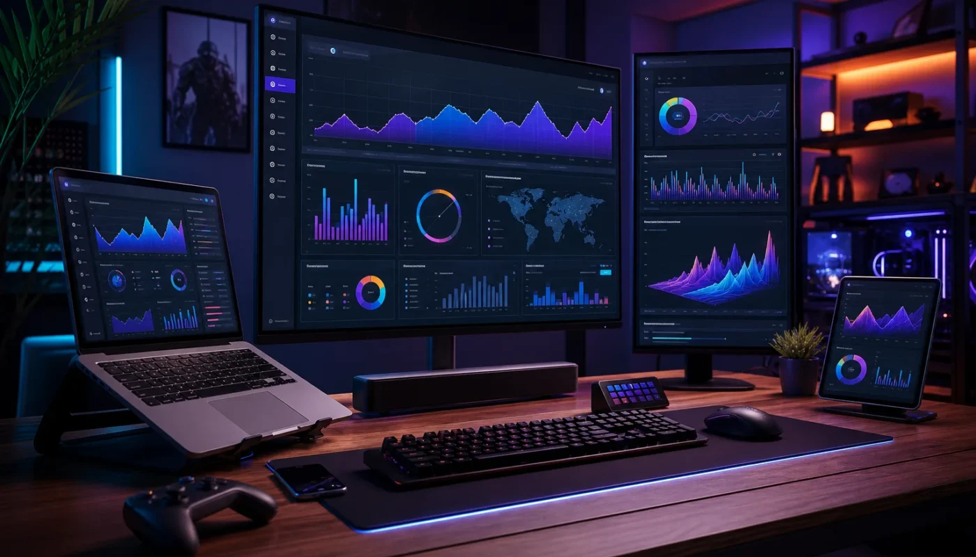 Stratégie SEO pour site gaming avec équipe spécialisée