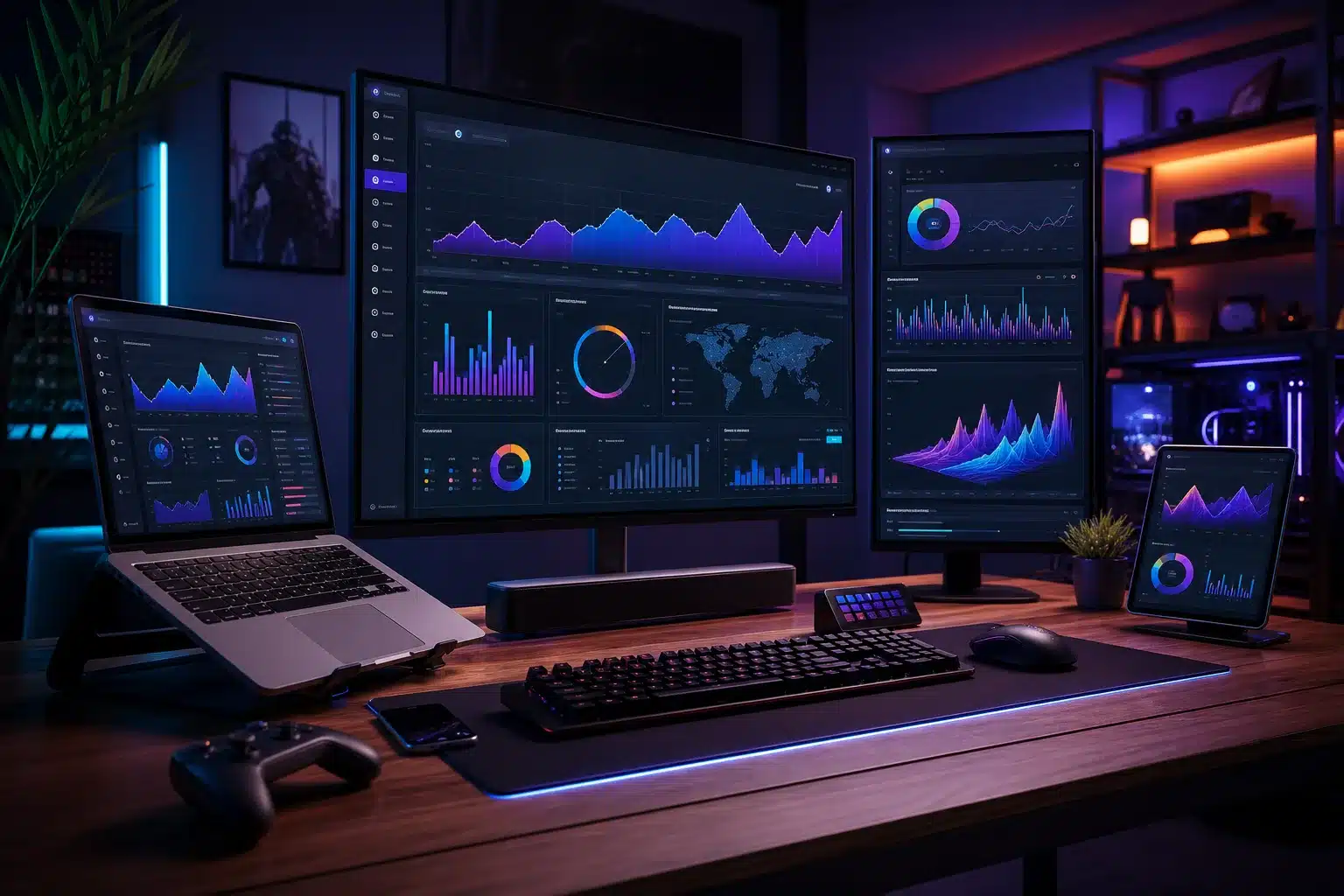Stratégie SEO pour site gaming avec équipe spécialisée