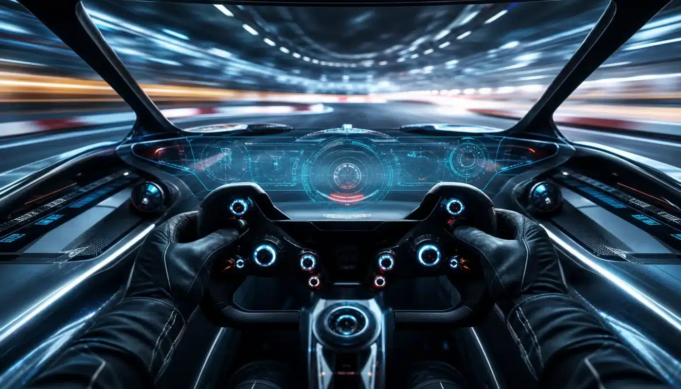 Voiture de course moderne représentant l'héritage de Forza Horizon 6