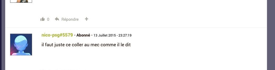 Réponse de joueur sur le forum Dofus indiquant de se coller au PNJ Tanguy